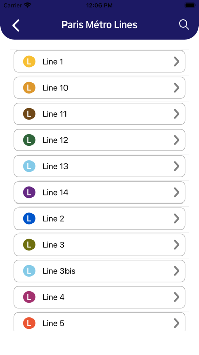 Screenshot #3 pour Paris Metro Routes and Map