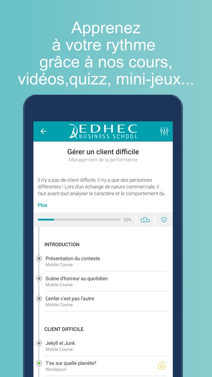 EDHEC Mobile Learning