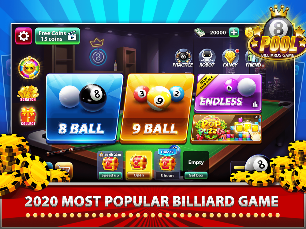 8 Ball - Billiards pool games App for iPhone - Free ...