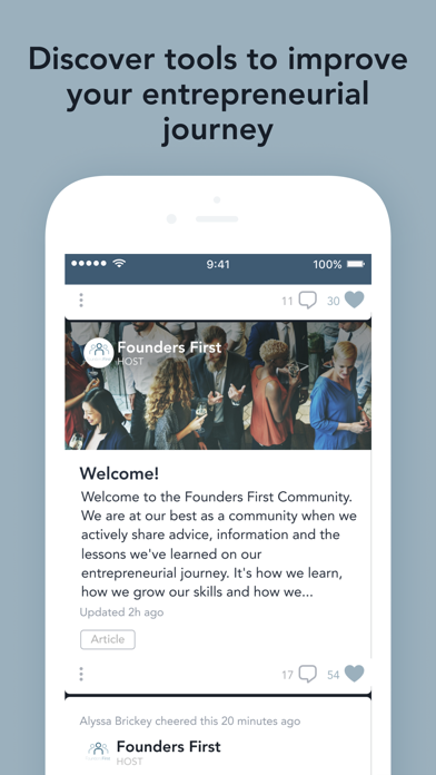 Founders First Community screenshot 2