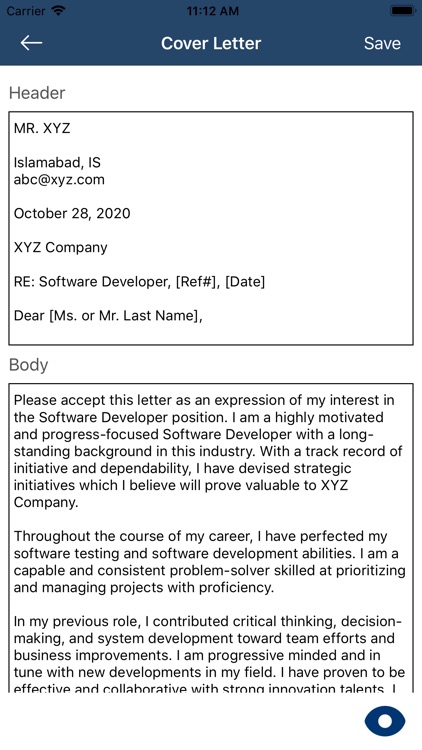 Resume Builder & Cover Letters screenshot-7