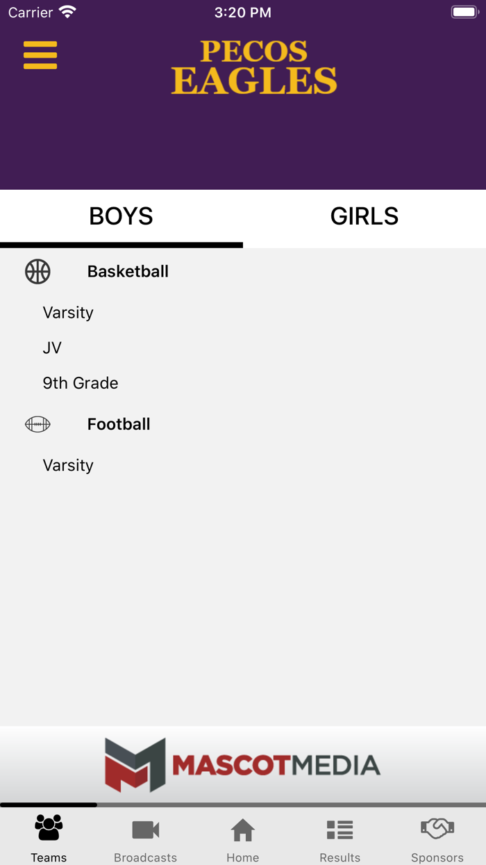 Pecos Eagles Athletics