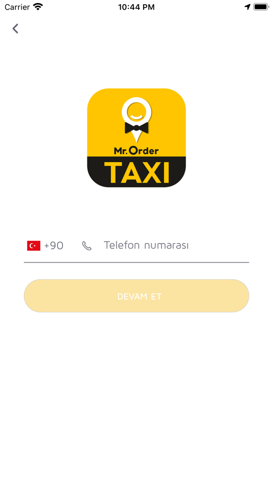 Order taxi. Order a Taxi.