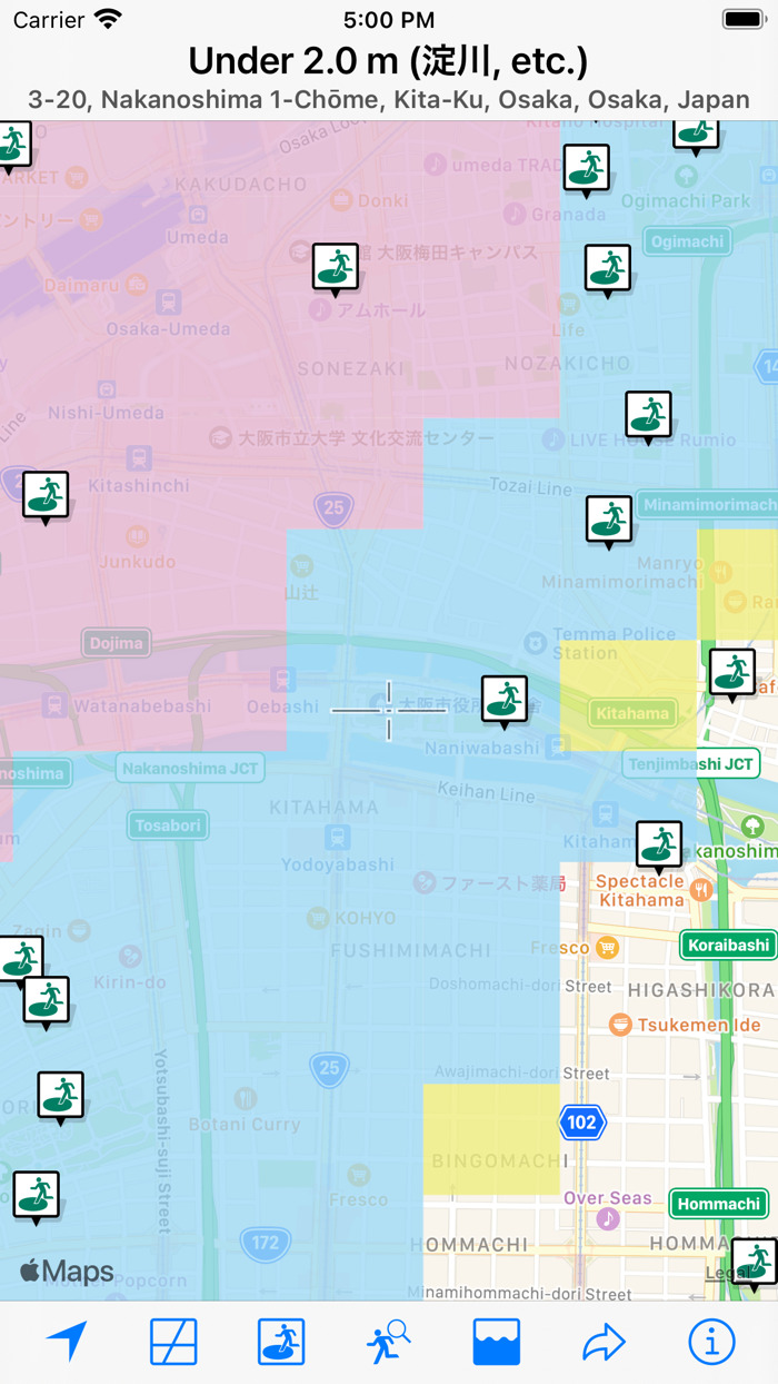 Flood Checker Kansai Japan