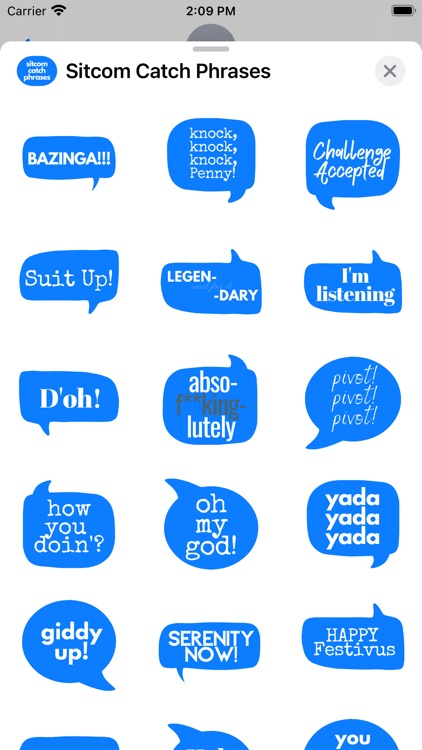 Sitcom Catch Phrases