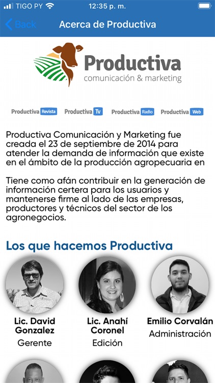 Productiva C&M screenshot-5