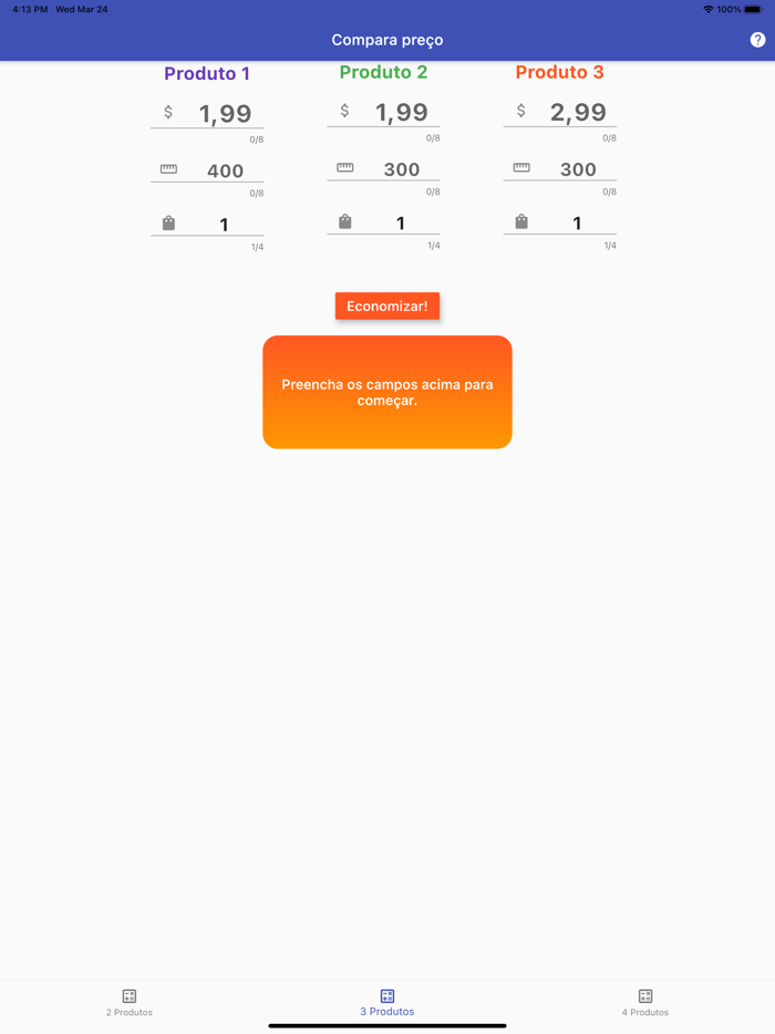 Comparador de Preços