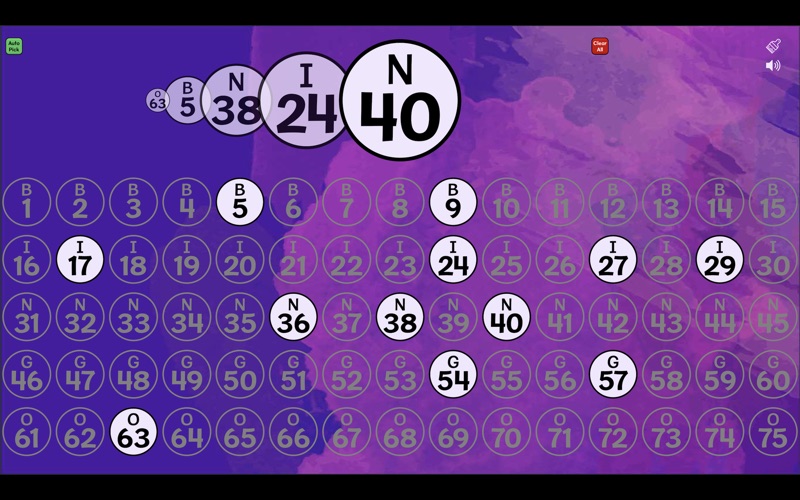 Bingo Caller Pro screenshot1