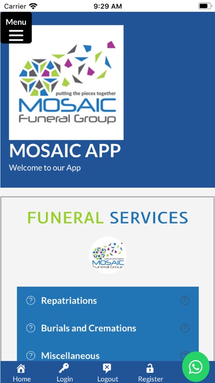 Mosaic Funeral Group App screenshot-5