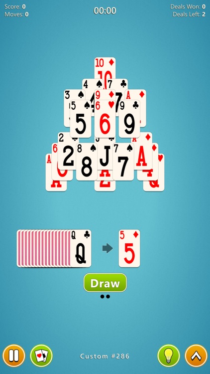 Pyramid Solitaire 4 in 1 Game screenshot-3