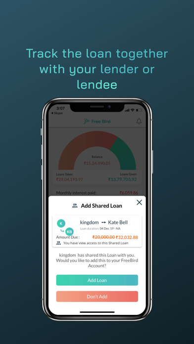 How to cancel & delete Free Bird- Simple Loan Tracker from iphone & ipad 2