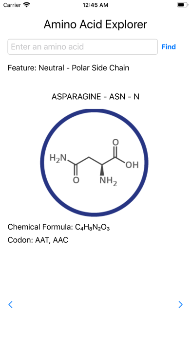 Amino Acid Explorer screenshot 3