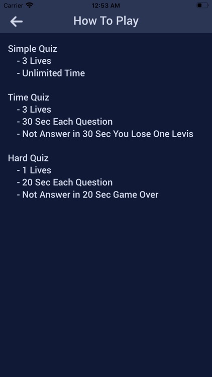 Carpenter Quiz