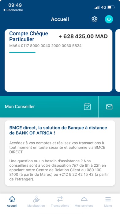 BMCE Direct screenshot 2