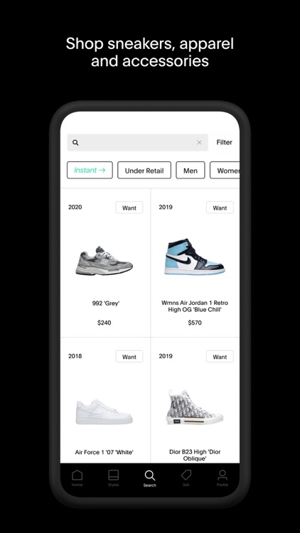 GOAT – Sneakers & Apparel screenshot-0