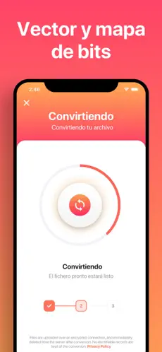 Captura de Pantalla 2 Convertidor de Vector iphone