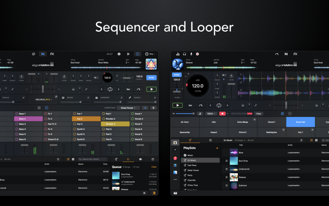 ‎djay - DJ App & AI Mixer Screenshot