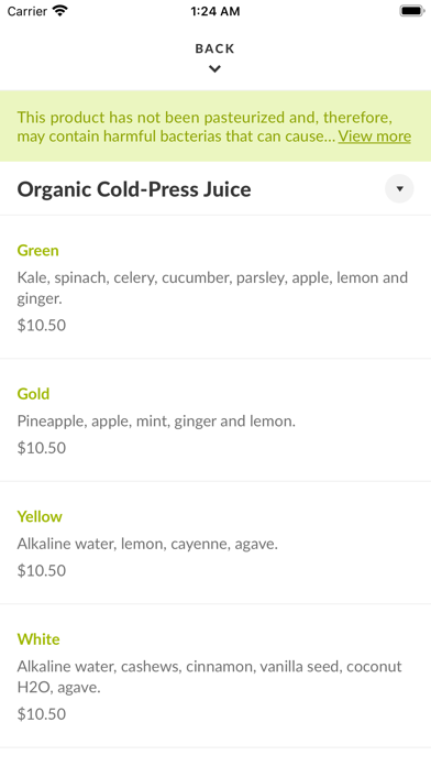 How to cancel & delete Blend Juice Bar from iphone & ipad 3