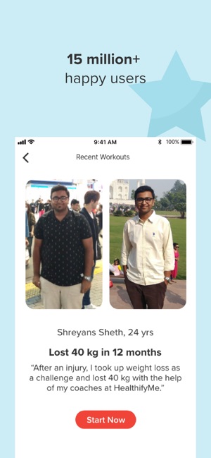 Healthifyme Kaunter Kalori Di App Store