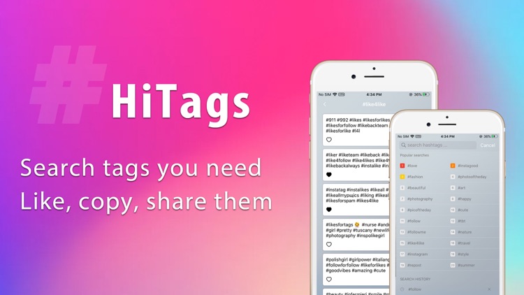 HiTags for your posts