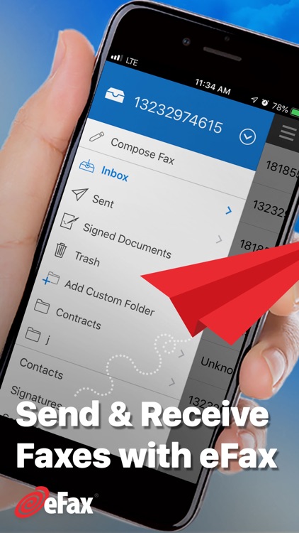 eFax App–Send Fax from iPhone screenshot-0