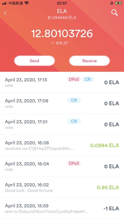 Elaphant - BTC ETH ELA Wallet