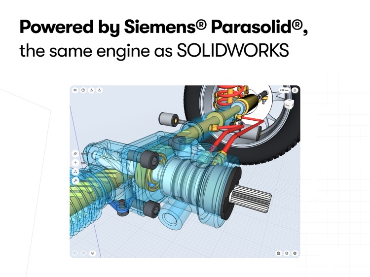 shapr3d technical drawing