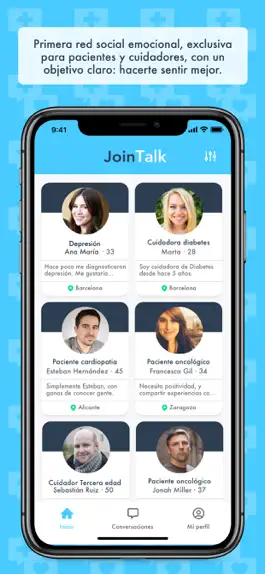 Game screenshot JOINTALK Enfermos y Cuidadores mod apk