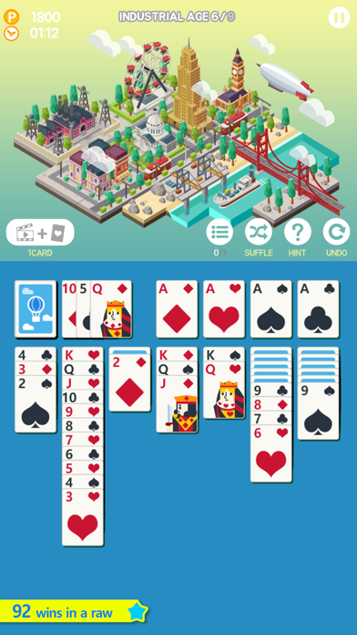 Age of solitaire - City Building Card game Screenshot 2