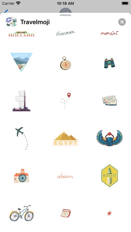 Travelmoji Stickers screenshot-7