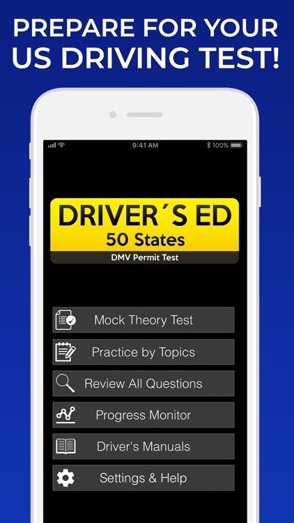 Drivers Ed: DMV Permit Test screenshot-0