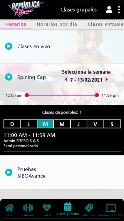 Republica Fitness screenshot-3