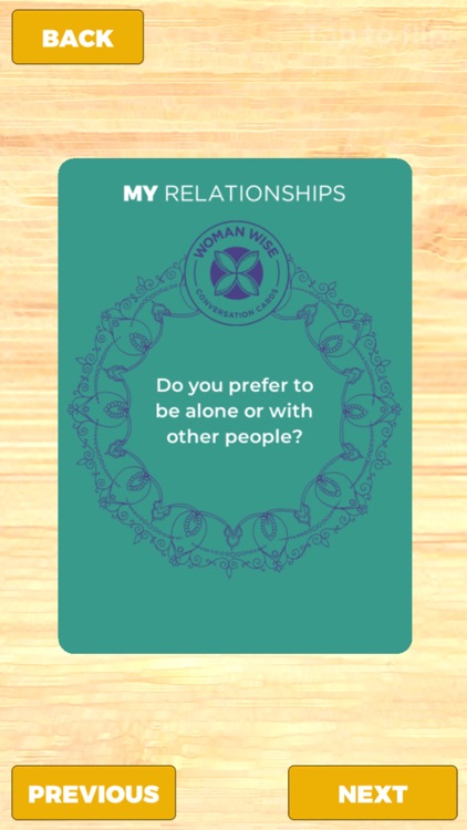 Woman Wise Conversation Cards screenshot-5