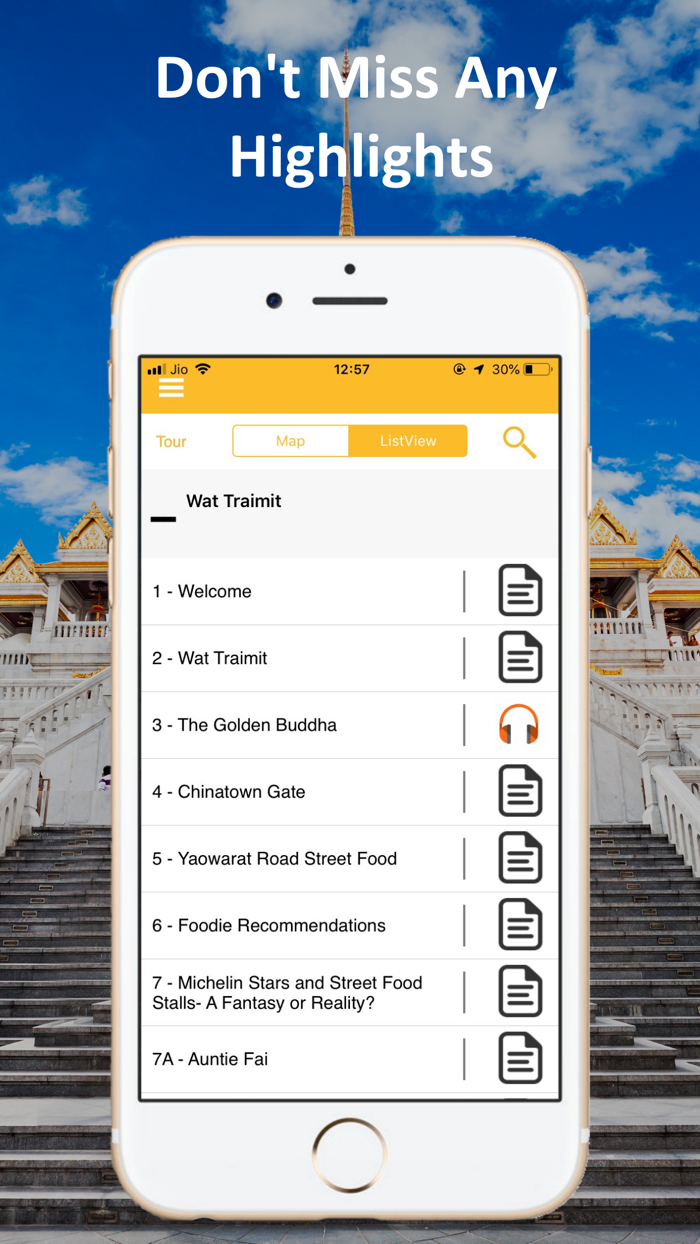 Golden Buddha Audio Tour Guide