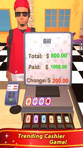 Game screenshot Restaurant 3D - Cashier Games apk