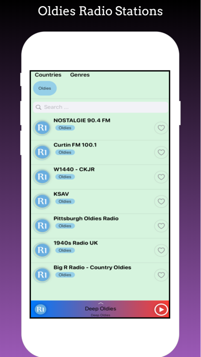 How to cancel & delete Oldies Radios - Top Stations Music Player FM/AM from iphone & ipad 1