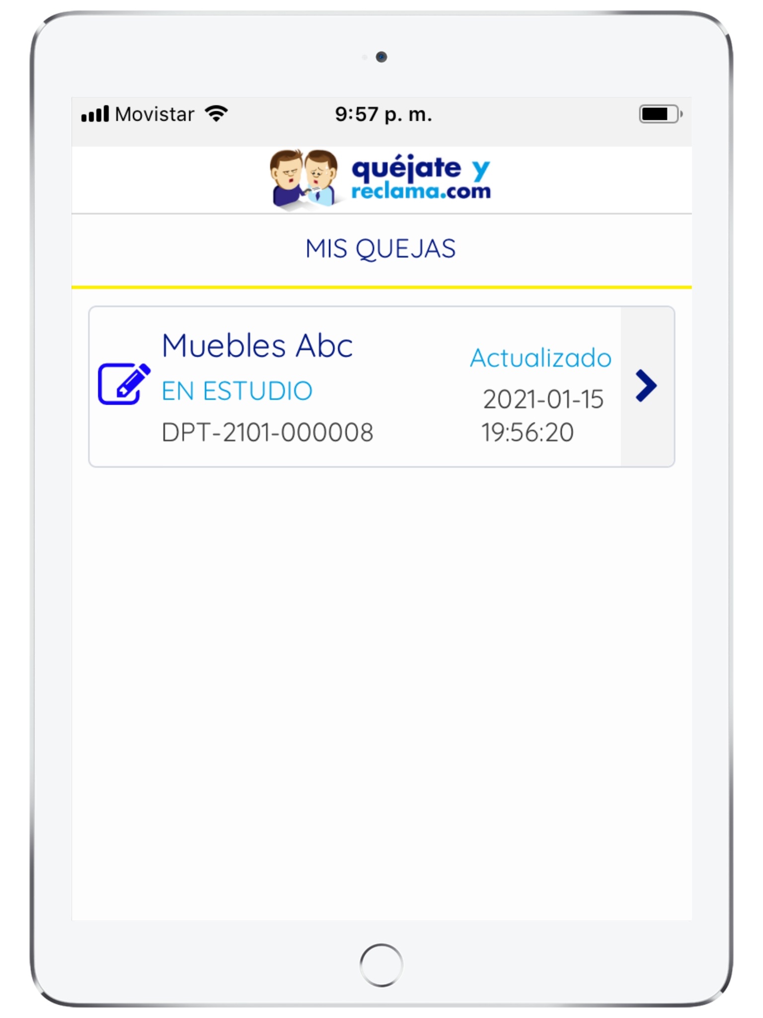 Quejate y Reclama.com screenshot 3