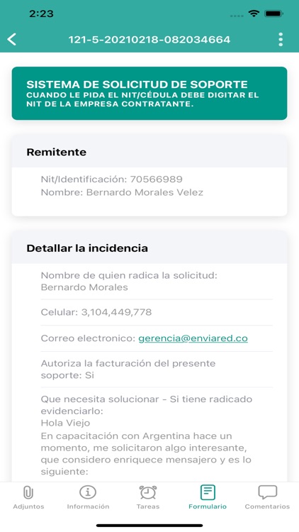 Mensajero Digital screenshot-3