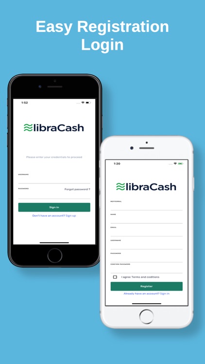 Libracash Blockchain Wallet