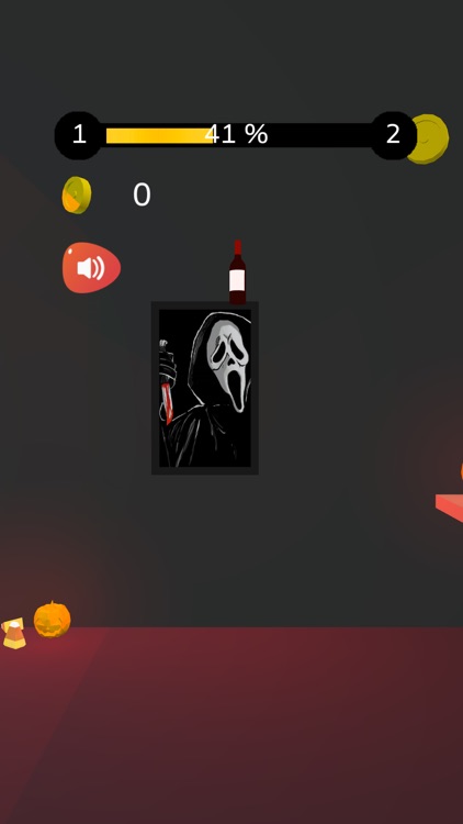 Wine Bottle Flip 3D- Halloween screenshot-3