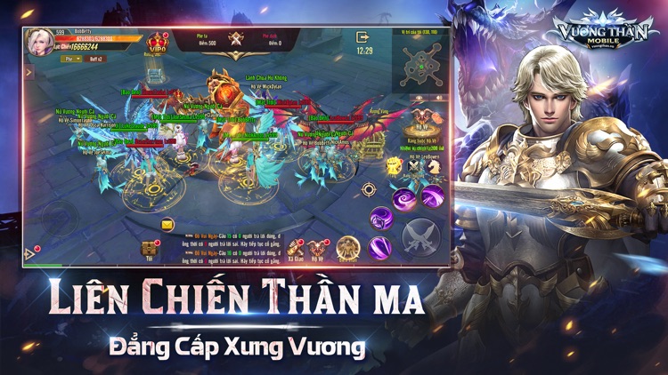 Vương Thần Mobile screenshot-3