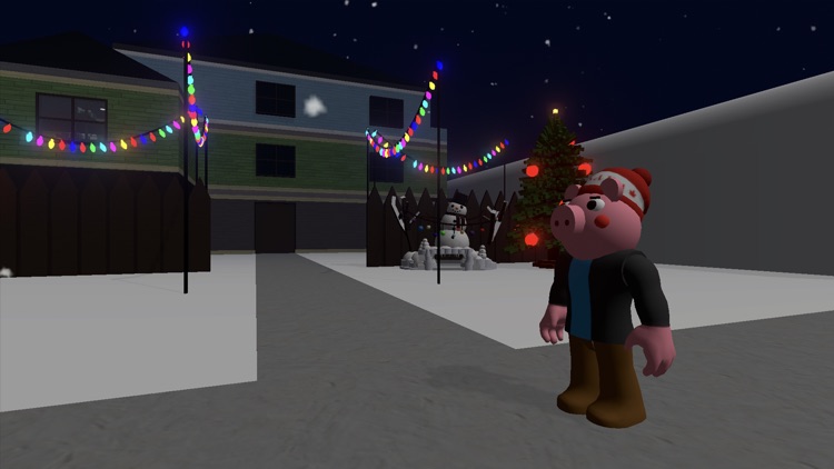 Scary Piggy Santa- Horror Game screenshot-3