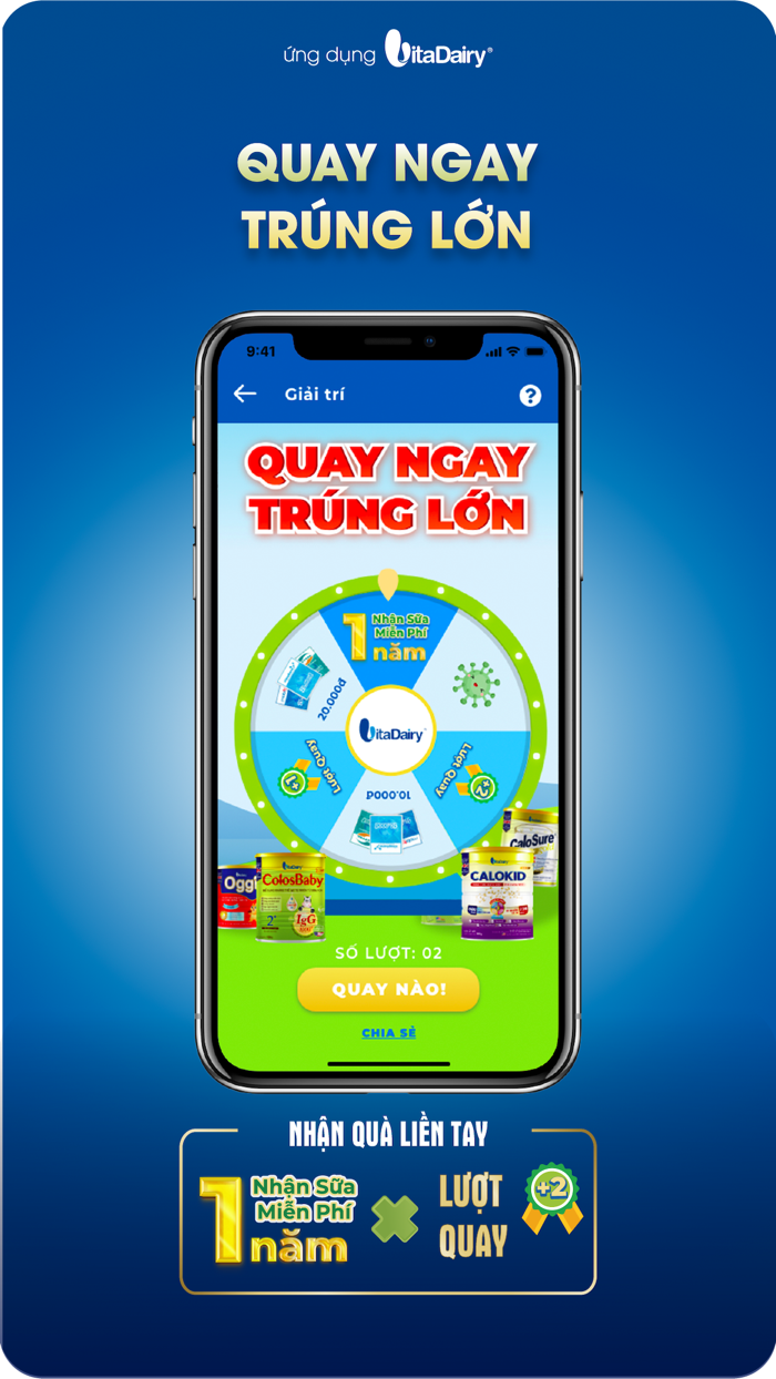 VitaDairy - Tích Điểm Đổi Quà