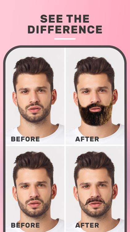 Man Hair Mustache Beard Style screenshot-5