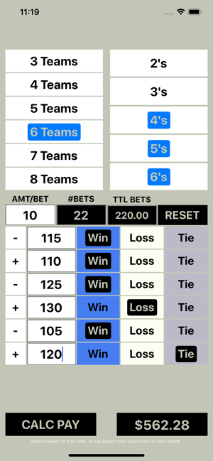 Round Robin Bet Calculator(圖5)-速報App