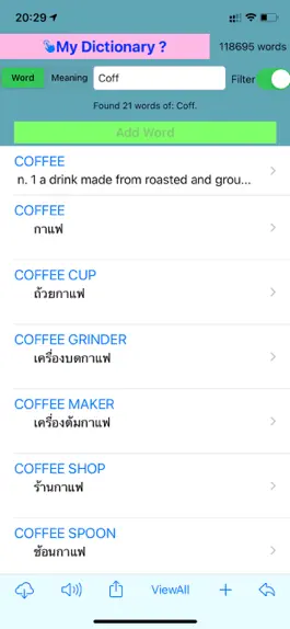 Game screenshot Quick Eng Thai Any Dictionary mod apk