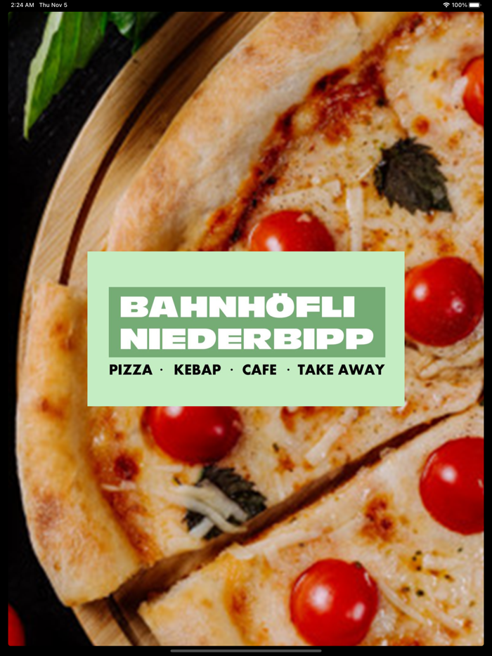 Bahnhöfli Niederbipp Pizza