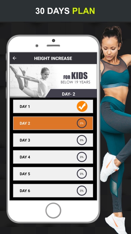 Grow Taller! Home Workouts screenshot-3
