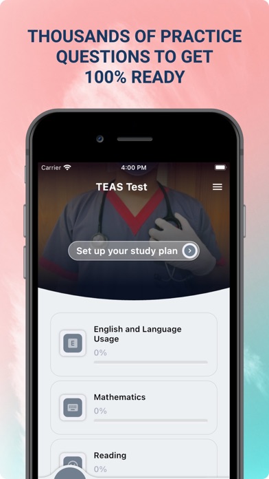 How to cancel & delete ATI TEAS Practice Test from iphone & ipad 1