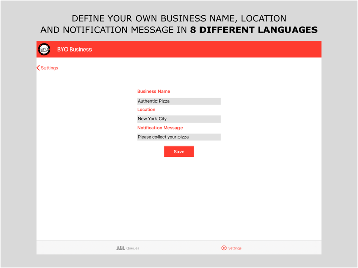 BYO Buzzer for Business